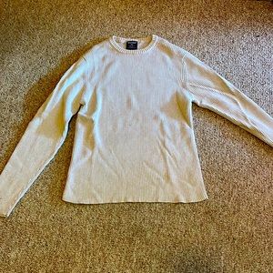 Mens Ralph Lauren Sweater. Beige. Never worn. Label says Large but its not.